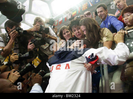 17 août - L'Été de Beijing 2008 Jeux Olympiques Banque D'Images