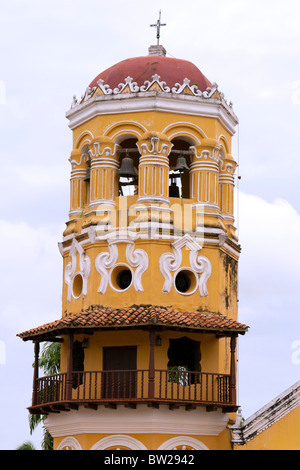 Mompox tour de l'église de Santa Barbara Banque D'Images