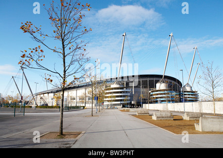 Ville de Manchester stadium de Manchester City Football Club Banque D'Images