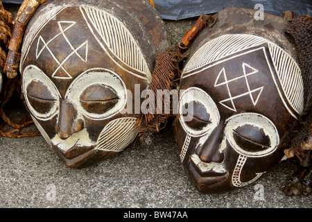 Masques africains, Blyde River Canyon, Mpumalanga, Afrique du Sud Banque D'Images