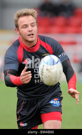 Waterloo Cambridge v match de rugby. Photos par Alan Edwards Banque D'Images