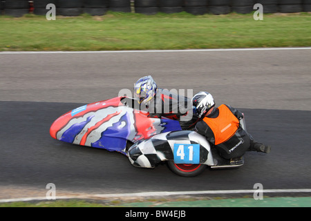 Festival International d'un side-car Mallory Park Oct 2010 Banque D'Images