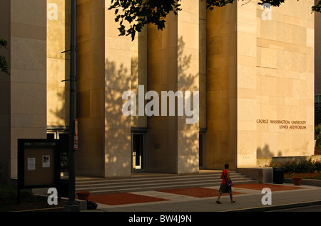 Lisner Auditorium, George Washington University, Georgetown, Washington, D.C., USA Banque D'Images