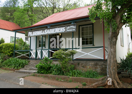 Pèlerins et Sabie News, Pilgrim's Rest, Mpumalanga, Afrique du Sud Banque D'Images