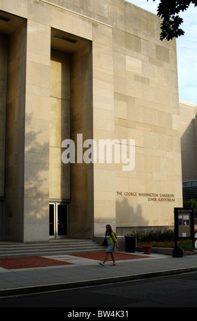 Lisner Auditorium, George Washington University, Georgetown, Washington, D.C., USA Banque D'Images