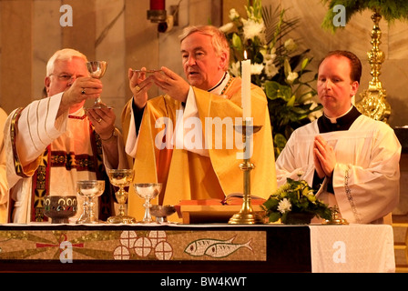 Une cérémonie qui aura lieu dans l'Église Catholique Romaine Banque D'Images