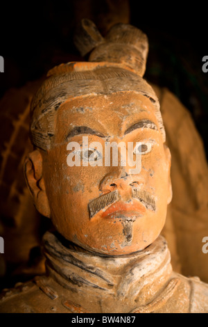 Modèle grandeur nature d'une terre cuite à la vente, Beijing, Chine Banque D'Images