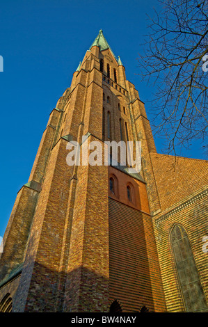 Tour de la cathédrale de Schleswig, Allemagne du nord, Schleswig-Holstein ; turm des domes zu schleswig, Banque D'Images