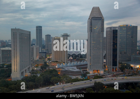 East Coast Parkway, Singapour Banque D'Images