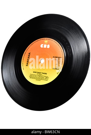 Un disque de musique ancienne Banque D'Images