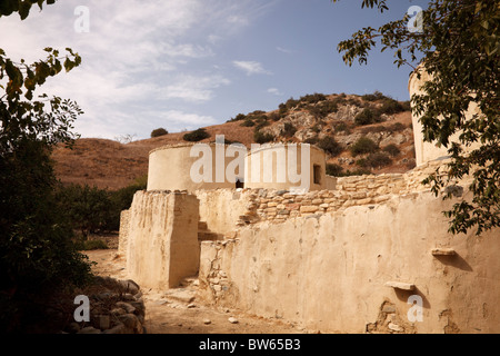 Rotondes néolithique archéologique de Chypre à. Banque D'Images