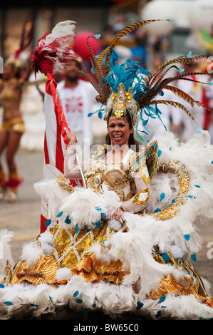 L'école de samba de Londres, Le Lord Maire Show, Londres, 2010 Banque D'Images