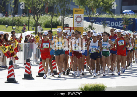 16 août - L'Été de Beijing 2008 Jeux Olympiques Banque D'Images