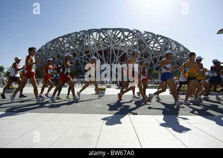 16 août - L'Été de Beijing 2008 Jeux Olympiques Banque D'Images