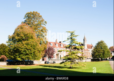 Sarum College à proximité de la cathédrale de Salisbury Banque D'Images