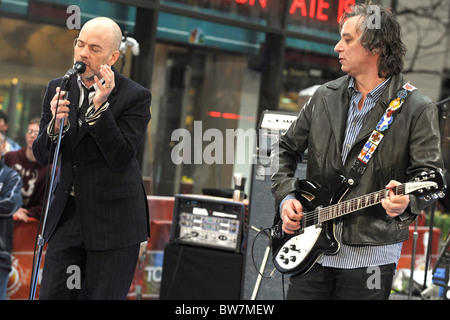 NBC Today Show Concert avec R.E.M Banque D'Images