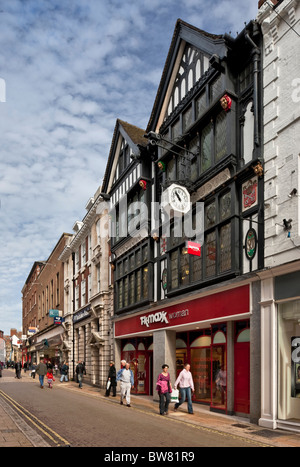 T K Maxx en magasin bâtiment tudor dans Market Street, New York. Banque D'Images