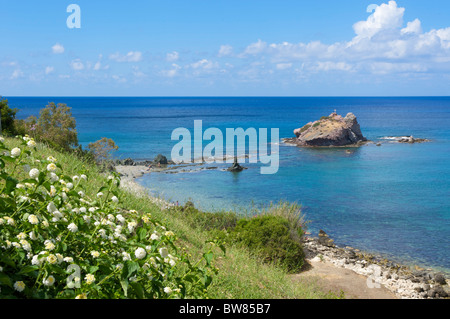 Littoral, péninsule d'Akamas, République de Chypre Banque D'Images