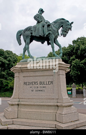 Statue de Redvers Buller à Exeter, Devon Banque D'Images