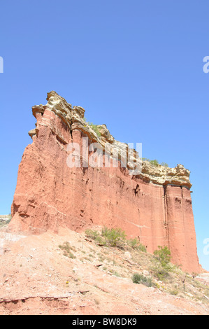 Parc d'état de Palo Duro, Texas, USA - 2ème plus grand canyon aux États-Unis Banque D'Images