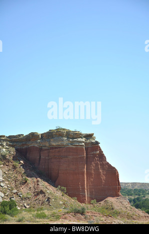 Parc d'état de Palo Duro, Texas, USA - 2ème plus grand canyon aux États-Unis Banque D'Images