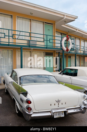 Prix 306 au Lorraine Motel, de l'emplacement de Martin Luther King Jr, l'assassinat de National Civil Rights Museum, Memphis, Tennesse Banque D'Images