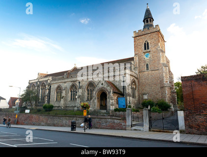 La grande église St James à Colchester, UK Banque D'Images