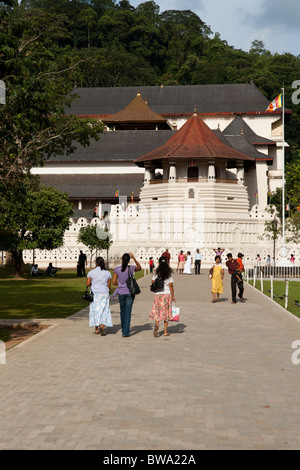 Temple de la dent, Kandy, Sri Lanka Banque D'Images