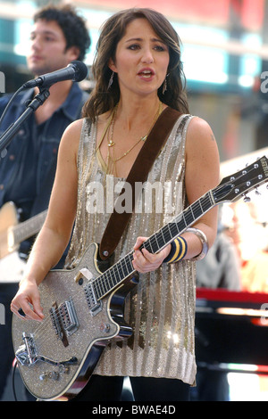 NBC Today Show Concert avec KT Tunstall Banque D'Images