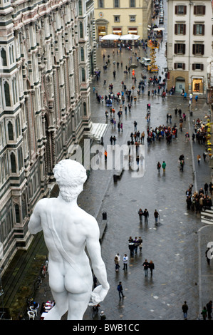 David La forza della bellezza. Réalisée à Florence pour FLORENCE2010. La semaine internationale des événements culturels. Banque D'Images