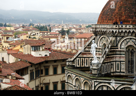 David La forza della bellezza. Réalisée à Florence pour FLORENCE2010. La semaine internationale des événements culturels. Banque D'Images