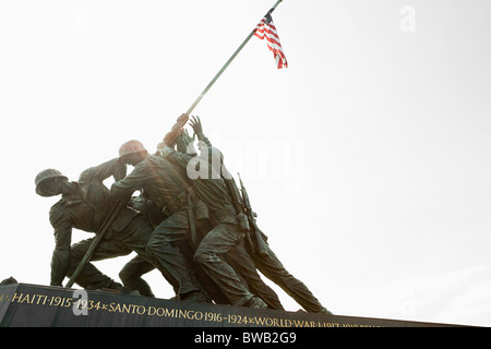 Marine Corps War Memorial, Arlington, Virginia, USA Banque D'Images