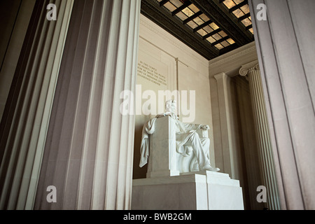 Lincoln Memorial, Washington DC, USA Banque D'Images