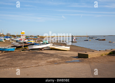 Plage à marée basse dans la région de Orford, Suffolk Banque D'Images