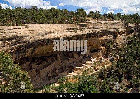 Mesa Verde National Park situé dans le comté de Montezuma, Colorado, USA. Banque D'Images