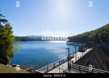 Ocoee No 1 barrage sur la rivière Ocoee, Tennessee, États-Unis Banque D'Images