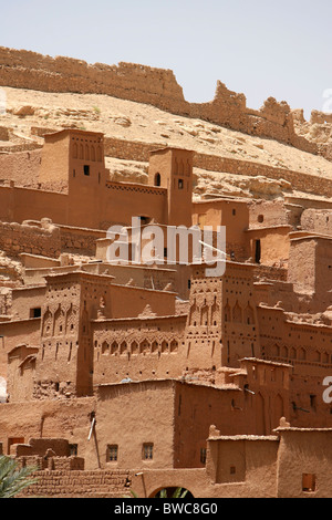 La Kasbah de Aït Benhaddou au Maroc Banque D'Images