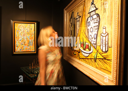 L'Opera Gallery de New Bond Street, Londres. Banque D'Images