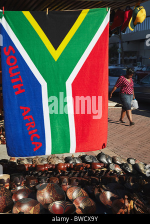 Décrochage souvenirs sur front de mer, à Durban, le KwaZulu-Natal, Afrique du Sud Banque D'Images