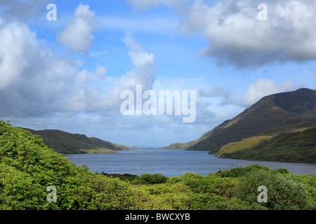 Killary, le Connemara, le comté de Galway, Irlande Banque D'Images