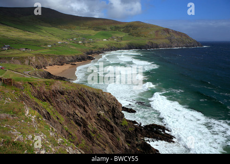 Slea Head paysage, péninsule de Dingle, comté de Kerry, Irlande Banque D'Images