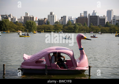 Lac du parc Ueno, Tokyo, Japon Banque D'Images