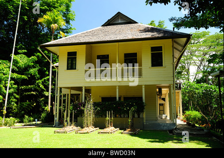 Maison de style colonial (la maison d'Agnes Keith) Sandakan dans le nord-est de Sabah Banque D'Images