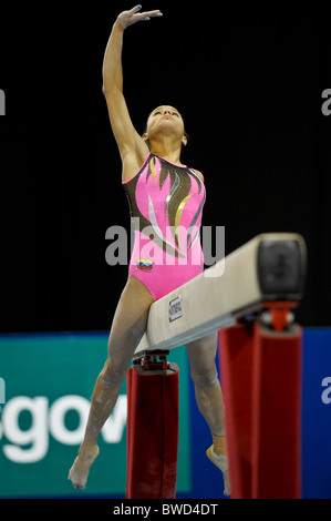 21.11.2010 Grand Prix de gymnastique de Glasgow Banque D'Images
