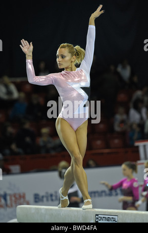 21.11.2010 Grand Prix de gymnastique de Glasgow Banque D'Images