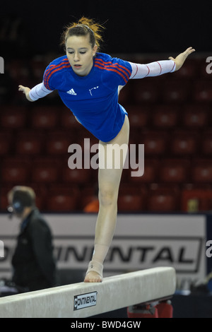 21.11.2010 Grand Prix de gymnastique de Glasgow Banque D'Images