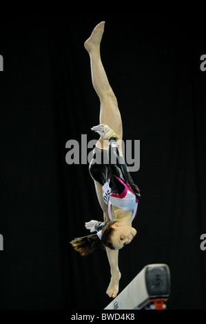 21.11.2010 Grand Prix de gymnastique de Glasgow Banque D'Images