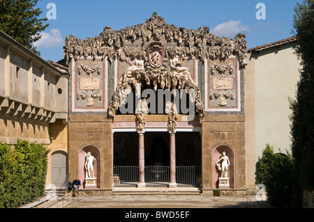 La grotte de Palais Pitti Banque D'Images