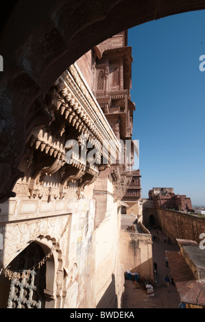 Vue du Fort de Jodhpur Banque D'Images