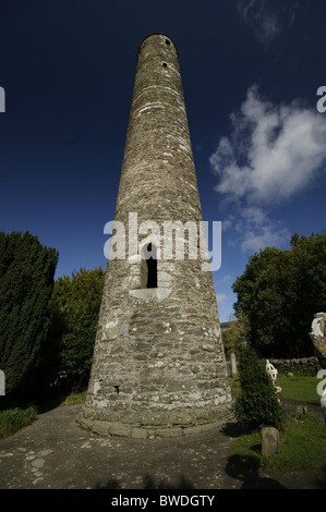 Irish Tour Ronde, Glendalough, comté de Wicklow, Irlande Banque D'Images